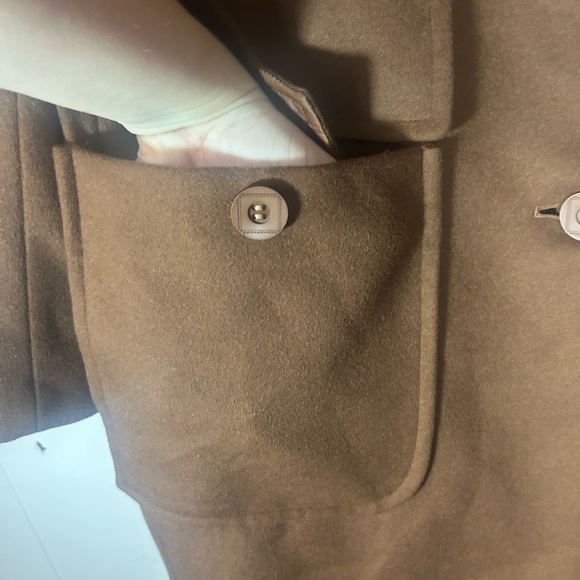 Women's Brown Trench Coat - Picture 7 of 11